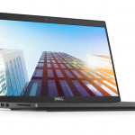 Dell Latitude 7480 to matowa matryca, ładna obudowa, mocny procesor Core i7 siódmej generacji, czytnik kart pamięci, system operacyjny Windows 10, 14,1 cala ekranu, 8 giga pamięci ram, 512 giga na dysku SSD, podświetlana klawiatura, jeden port HDMI, porty typu USB, pojemna bateria i niska masa własna